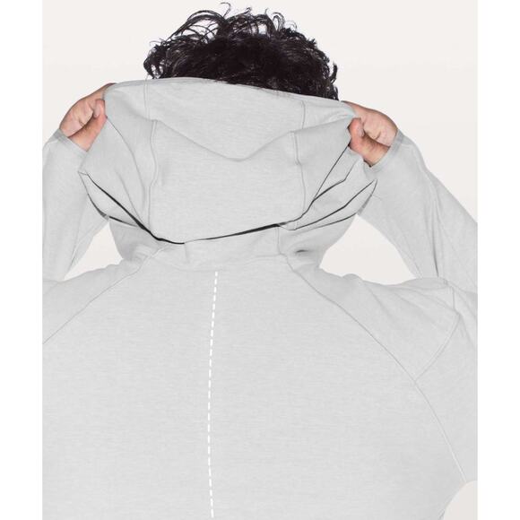 Lululemon Surge Warm Full Zip
Heathered Sea Salt Large Rulu Athletic Sporty - Picture 4 of 12